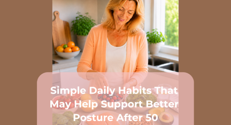 Simple Daily Habits That May Help Support Better Posture After 50