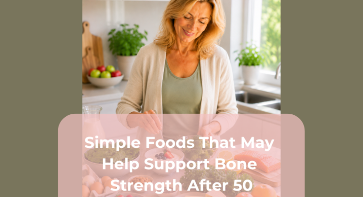 Simple Foods That May Help Support Bone Strength After 50