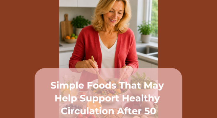 Simple Foods That May Help Support Healthy Circulation After 50