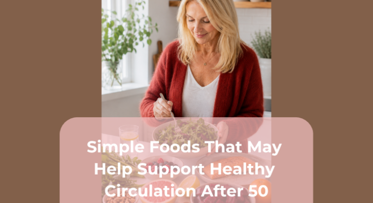 Simple Foods That May Help Support Healthy Circulation After 50