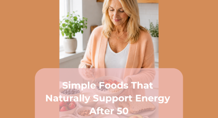 Simple Foods That Naturally Support Energy After 50