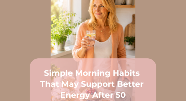 Simple Morning Habits That May Support Better Energy After 50 Simple Morning Habits That May Support Better Energy After 50