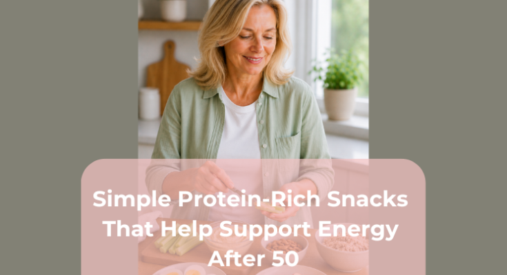 Simple Protein-Rich Snacks That Help Support Energy After 50