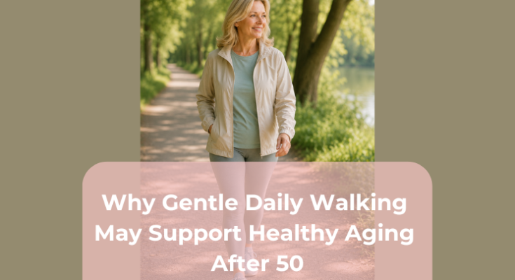 Why Gentle Daily Walking May Support Healthy Aging After 50